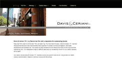 Desktop Screenshot of davisandceriani.com